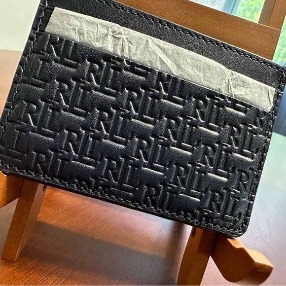 Ralph Lauren Leather Card Case - Picture 3 of 3